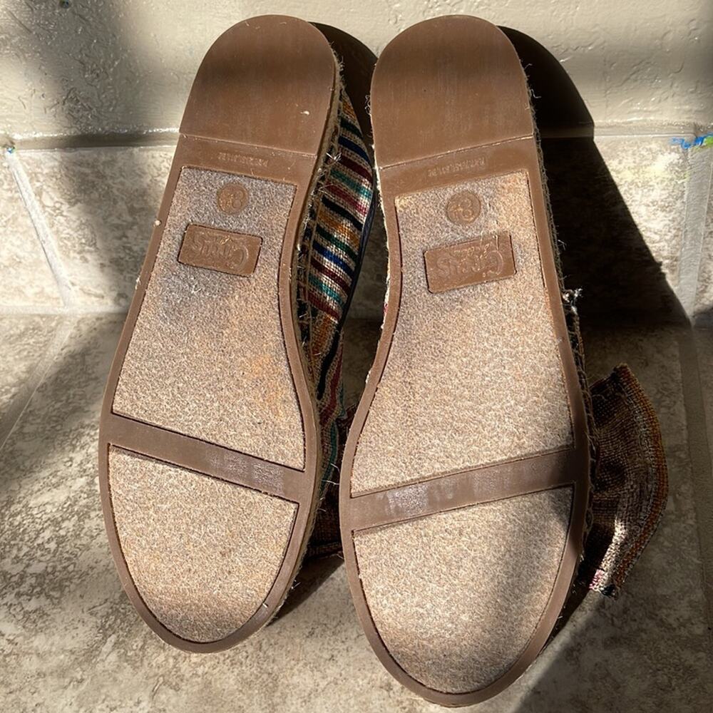 Sam Edelman Rainbow Stripe Lilian Espadrille - Picture 8 of 10